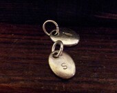 custom initial or number pendant. free shipping.
