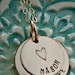 Personalized Necklace - Double Stacker Necklace - Gold Necklace - As Gifted to Kourtney Kardashian Necklace - Mothers Day