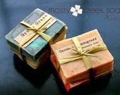 Handmade Rustic Soap Bar Set Sampler