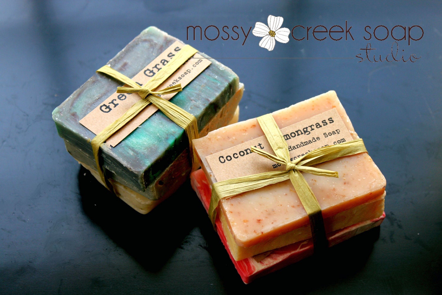 Handmade Rustic Soap Bar Set Sampler