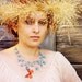 Statement linen necklace with forgetmenot and butterfly. Floral wearable art jewelry. Fairy wedding bijoux for spring bride.