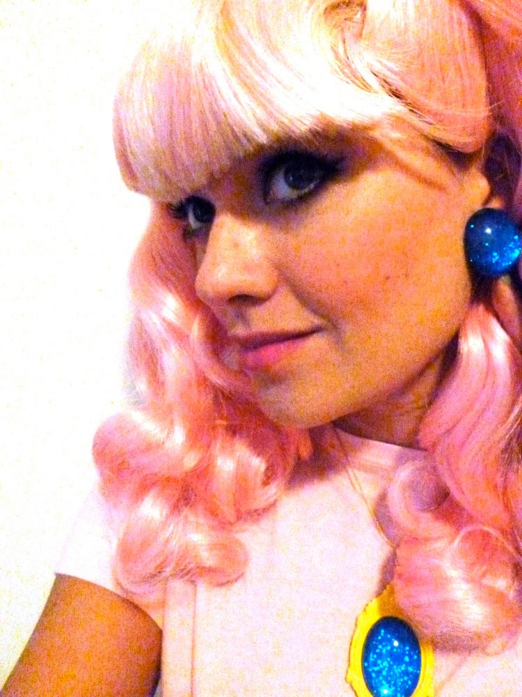 MARIO Princess Peach Inspired Pendant Necklace