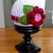 Flower Hat - The Bella Cloche - Crochet Pattern 43 - Newborn to Adult Sizes Included - Flower Stripe Hat - INSTANT DOWNLOAD