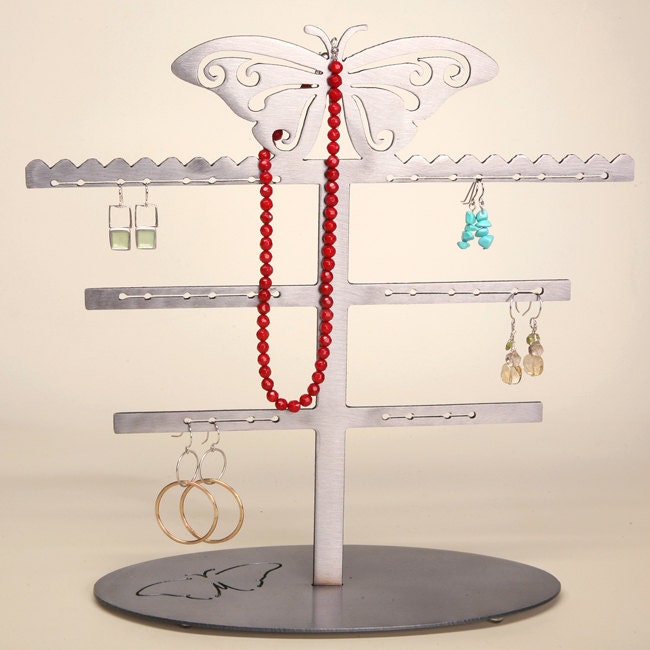 Butterfly Earring Tree Jewelry Organizer