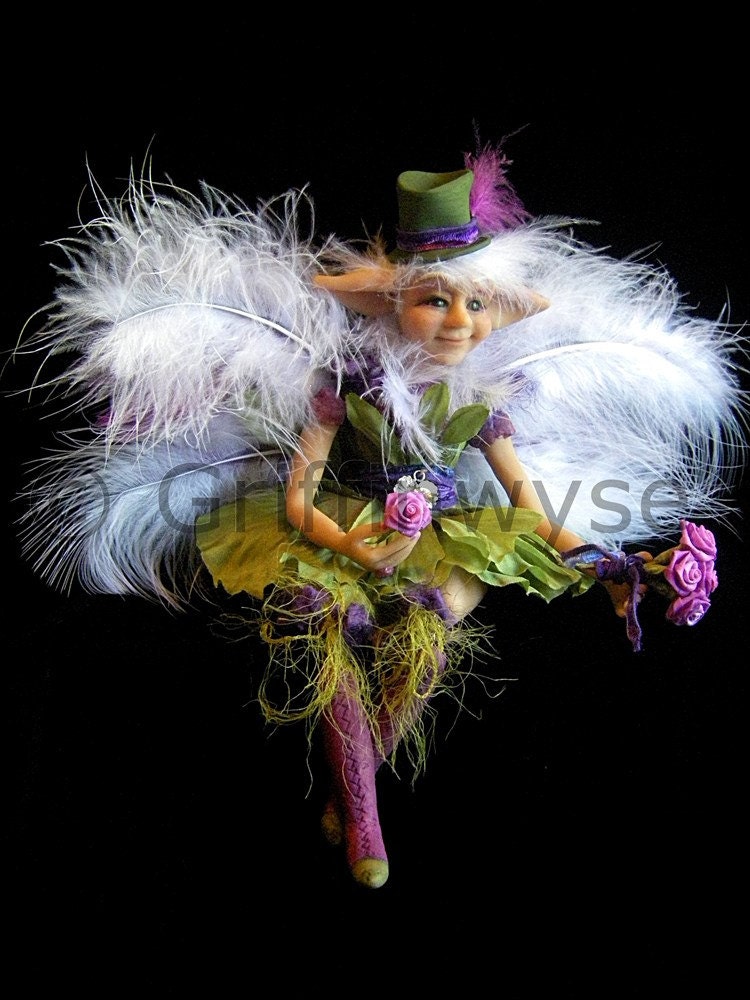 Fairy, Art Doll, Jointed Doll - Brigitte