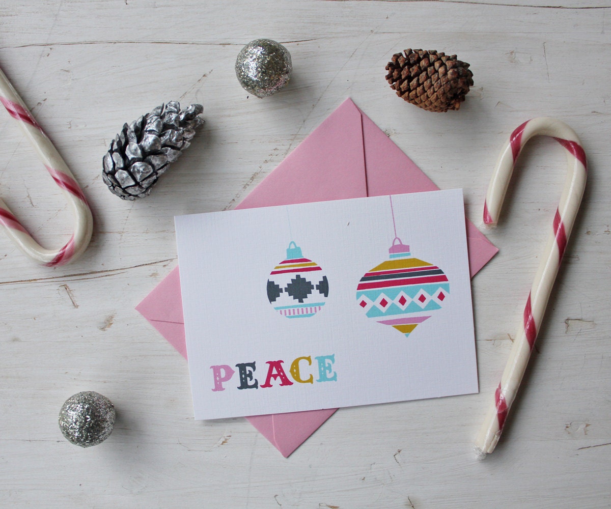 Peace Holiday Card