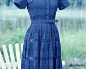 Vintage // 1950s // Keyholes and Carousels // L'Aiglon // The Perfect Black Dress