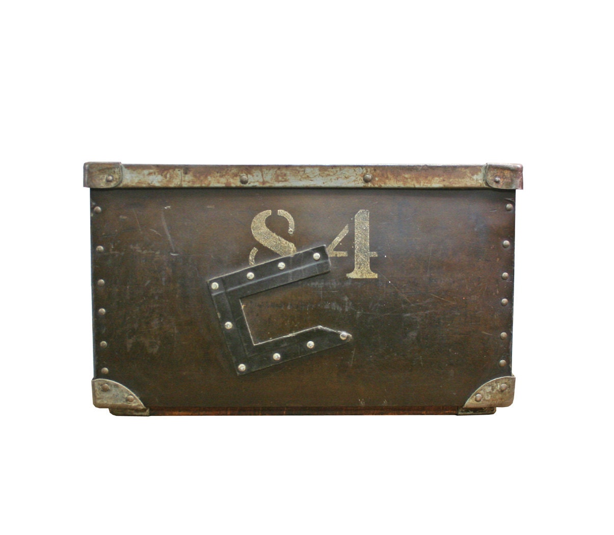 Vintage Industrial Storage Bin