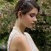 Chic Vintage Inspired Black and White Bridal Pheasant Feather Headband Hairpiece