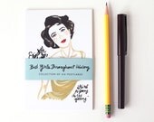 Bad Girls Throughout History Postcards - Set of 6