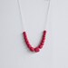 Cherry Pebble Necklace