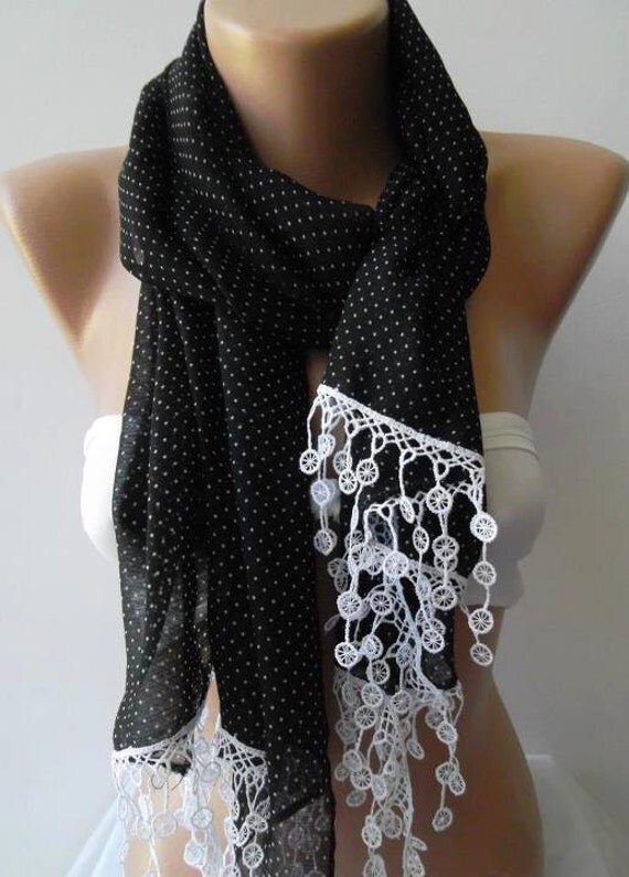 ON SALE Elegant and feminine Chiffon scarf