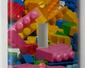 Lego Party : Decorative Light Switch Cover - Single Toggle