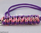Custom cobra weave paracord lanyard