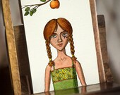 ACEO print - Priestess Girl
