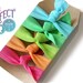 Perfect Hair Ties - Neons - Set of 5 Elastic Hair Ties
