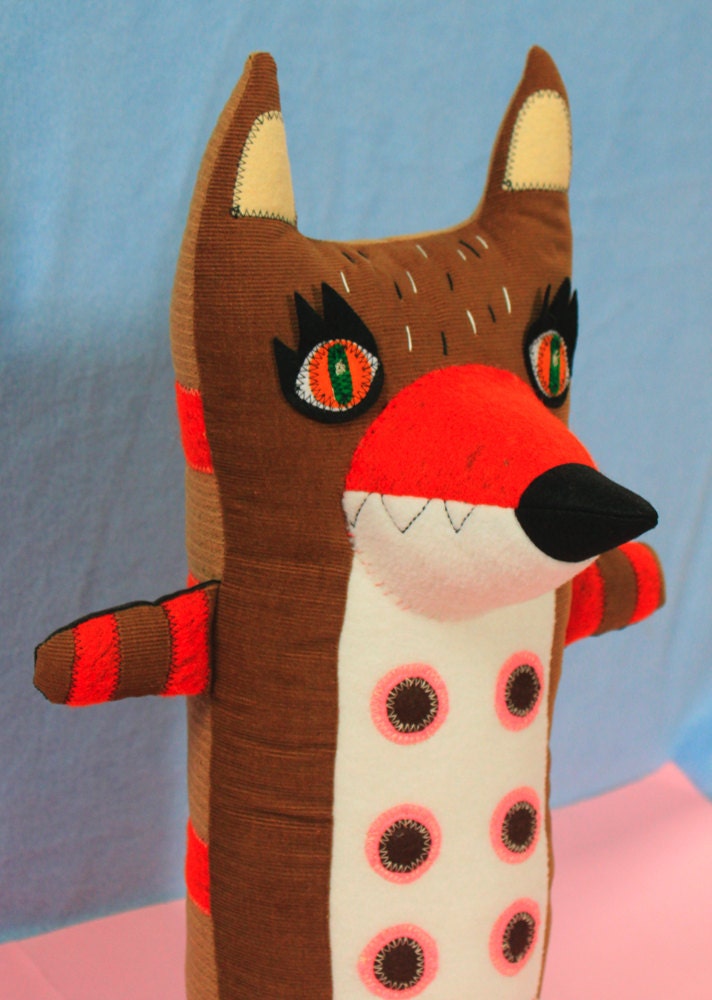 Juno the big cat MADE TO ORDER with orange stripes