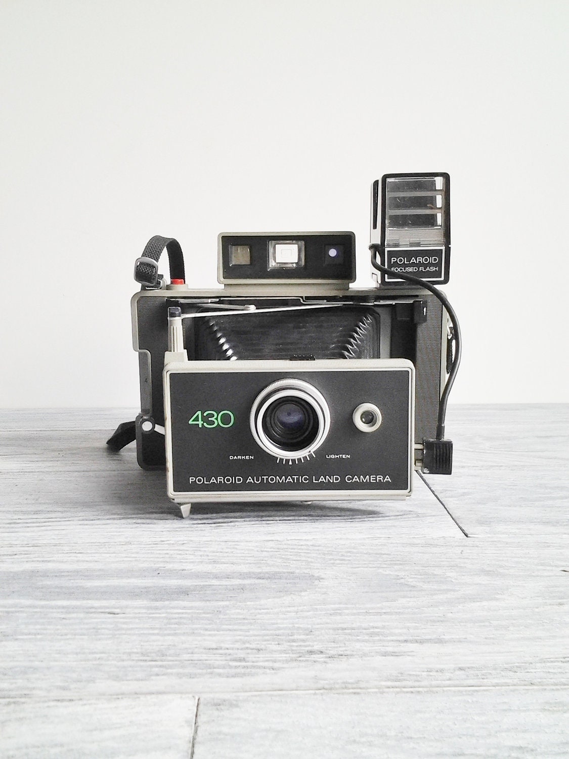 Vintage 1970's Polaroid Automatic Land Camera 430 with Case - CocoAndBear
