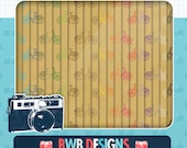 Vintage Bicycle Digital Paper 21 Pack (No. 2)