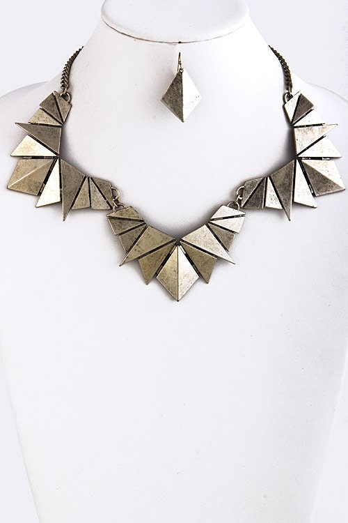 Silver Matrix Necklace