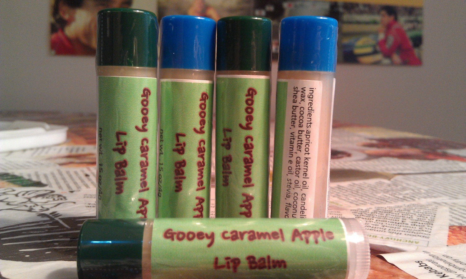 SALE - Gooey Caramel Apple Lip Balm