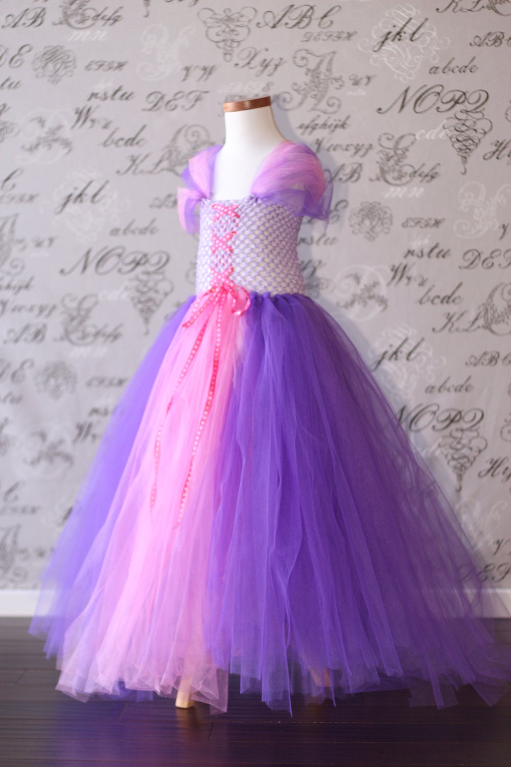 Rapunzel (Tangled) Disney Princess Dress-up Halloween Costume Disney Photo Prop Children Toddler Infant Custom Croche