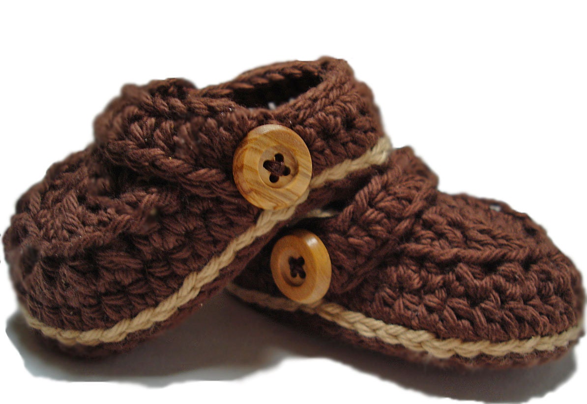 Crochet Baby Boy Booties, Baby Shoes
