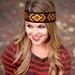 Desert Chic Vintage Woven Jacquard Headband Women Teen Adult