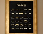 A Field Guide to Typestaches: Volume 2 Poster