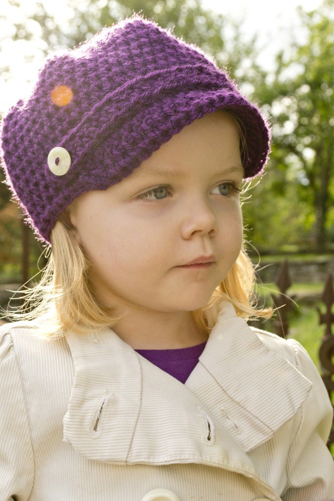 Newsboy cap sizes newborn to 9mo mo sizes custom color choices