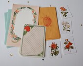 ON SALE--Darling Flora Stationery Set