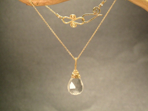 Necklace 226 Green amethyst