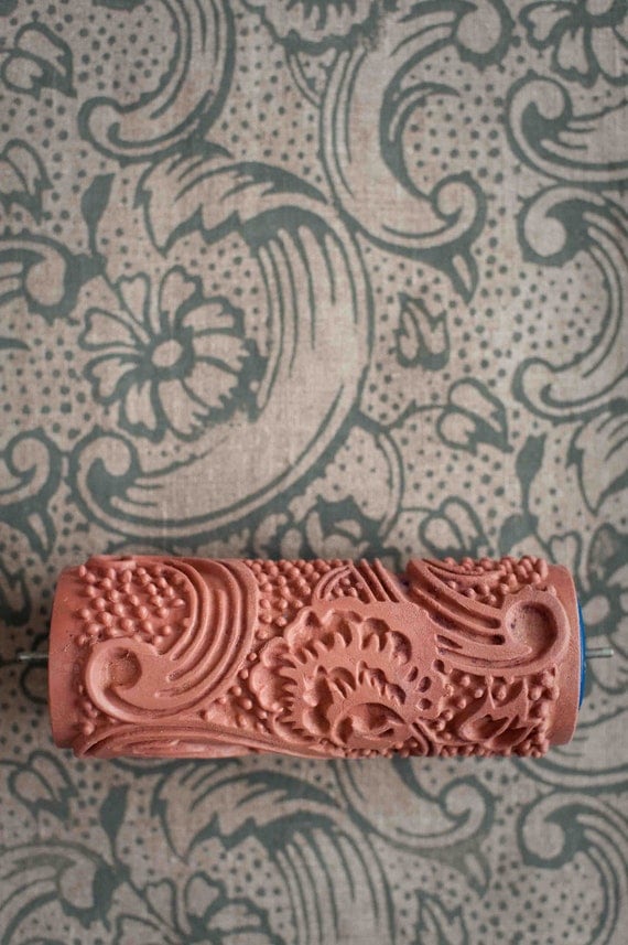 No. 7 Patterned Paint Roller from The Painted House