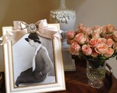 Picture Frame - Holds a 8x10 Photo and is hand painted and embellished.
