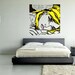 Pop Art Roy Lichtenstein "Hopeless" Extra Large vinyl wall decal