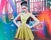 Limited Edition New York Couture Ring Around the Rosie PLAYGROUND Collection MEASURING TAPE Dress