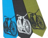 Bicycle Skinny Tie