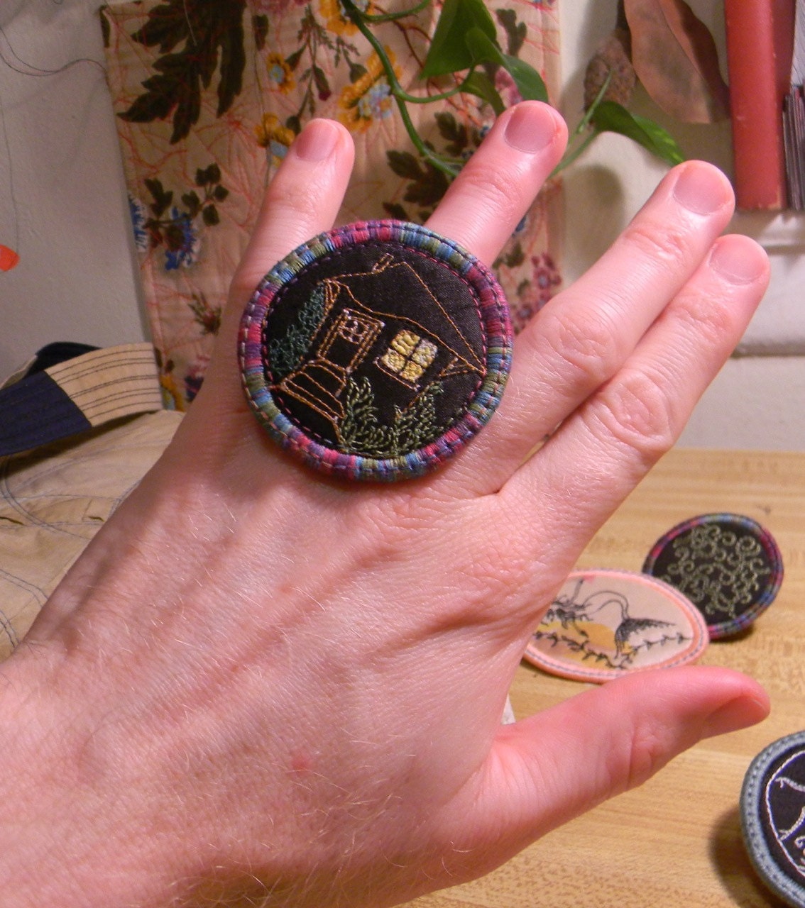 On sale, little house ring