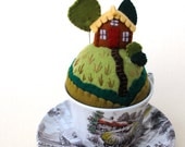Harvest Teacup Pincushion