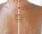 inka necklace - spike and nugget chain