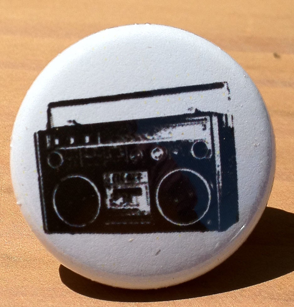 Boom Box BUTTON