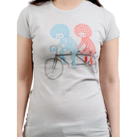 Joyride T shirt Silver - Women Small