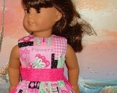 American Girl Doll Clothing Pink Patchwork Butterfly Medley Sale