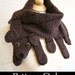 Digital PDF Crochet Pattern for Puppy Love Scarf - DIY Fashion Tutorial - Instant Download