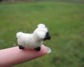 Needle Felted Miniature Sheep Tiny