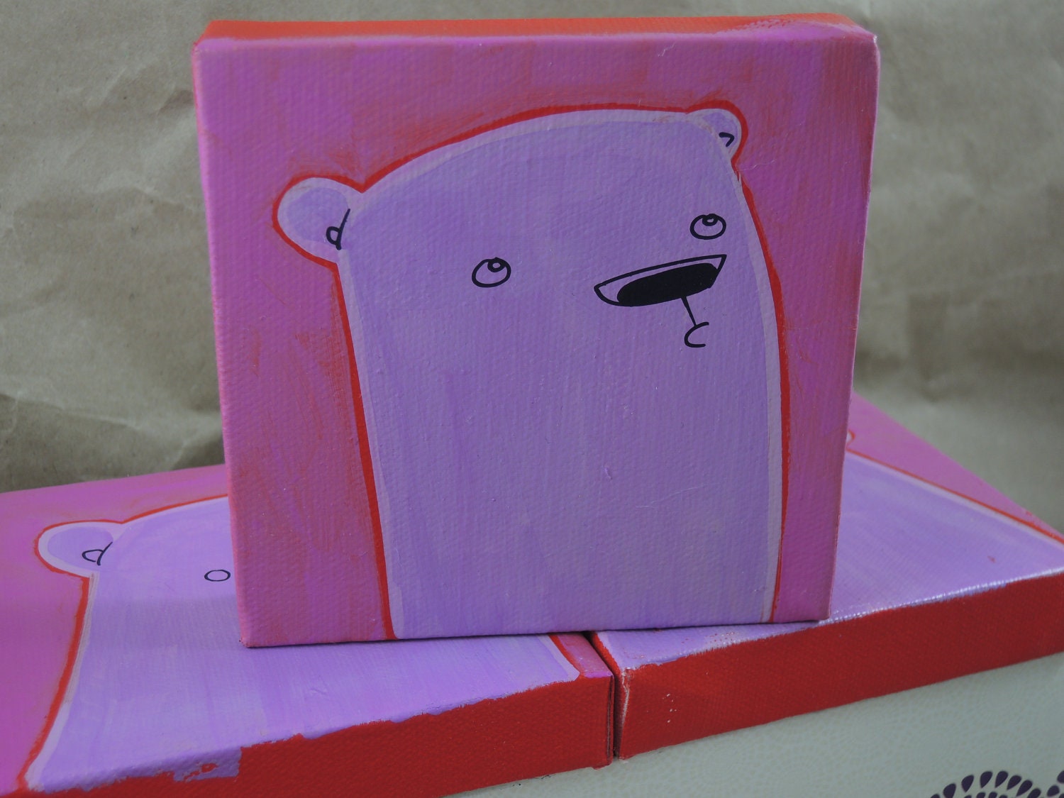 Blind box mini painting