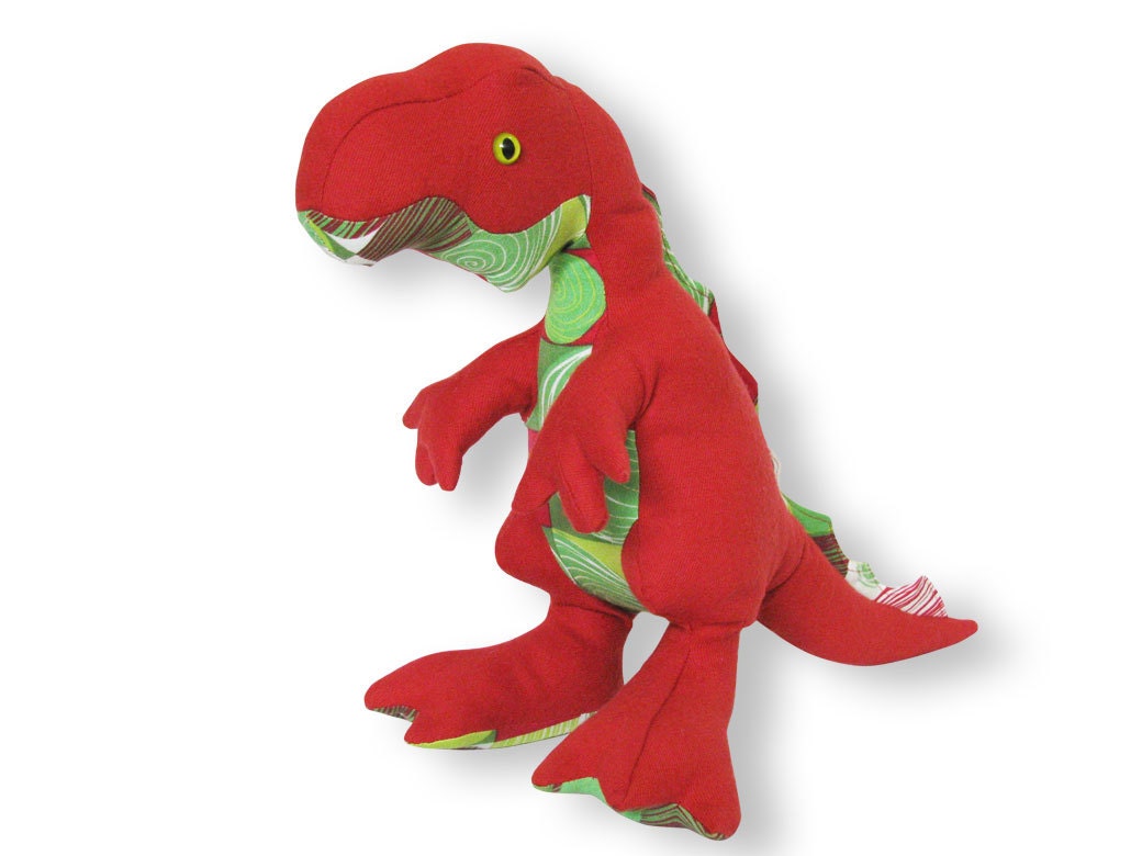 Dinosaur Timmy T-rex Softie pattern PDF INSTANT DOWNLOAD