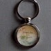 Veterans Stadium Map Key Ring Philadelphia Phillies  Stainless Steel Vintage  Atlas