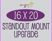 16 x 20 Standout Mount Upgrade - for any wall art print in my shop
