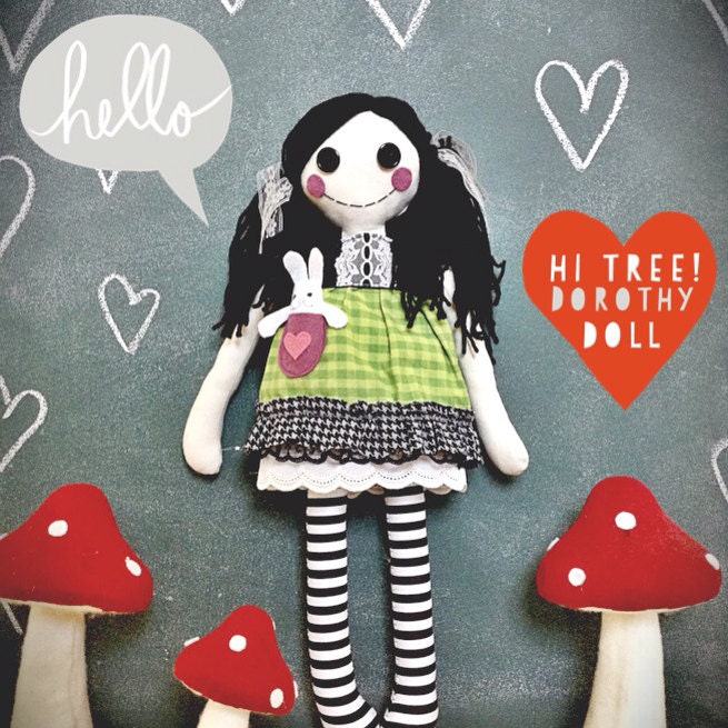 SUPER SALE Cloth Baby Doll - Dorothy Doll 